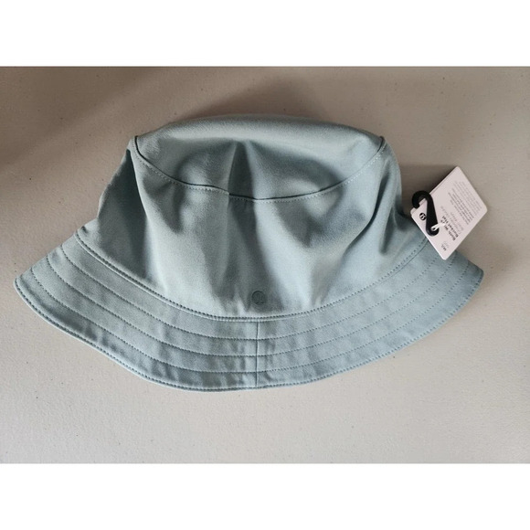 NWT Lululemon Both Ways Reversible Bucket Hat Cap Sz M/L TIDT/WSBI Unisex - Picture 9 of 10